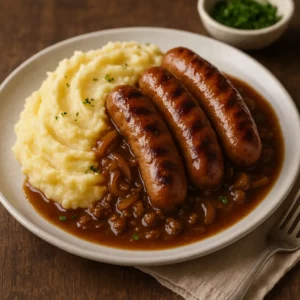 sausage and mash